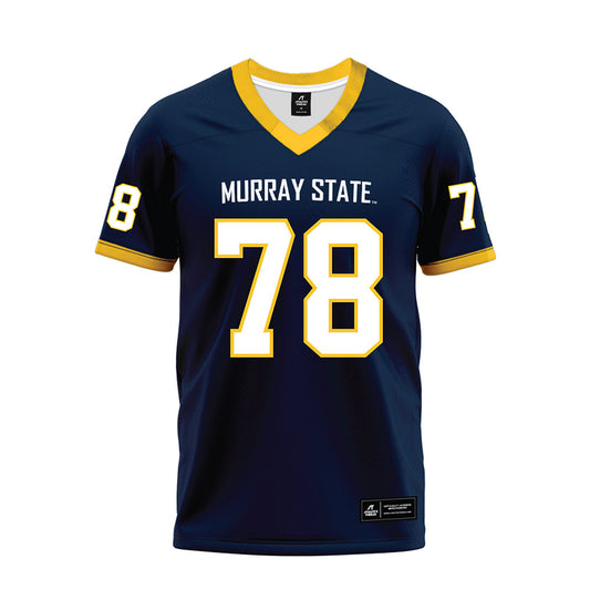 Murray State - NCAA Football : Micah Martin - Navy Premium Football Jersey-0