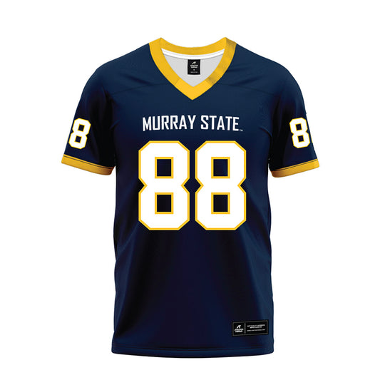 Murray State - NCAA Football : Calerbe Hermane - Navy Premium Football Jersey-0