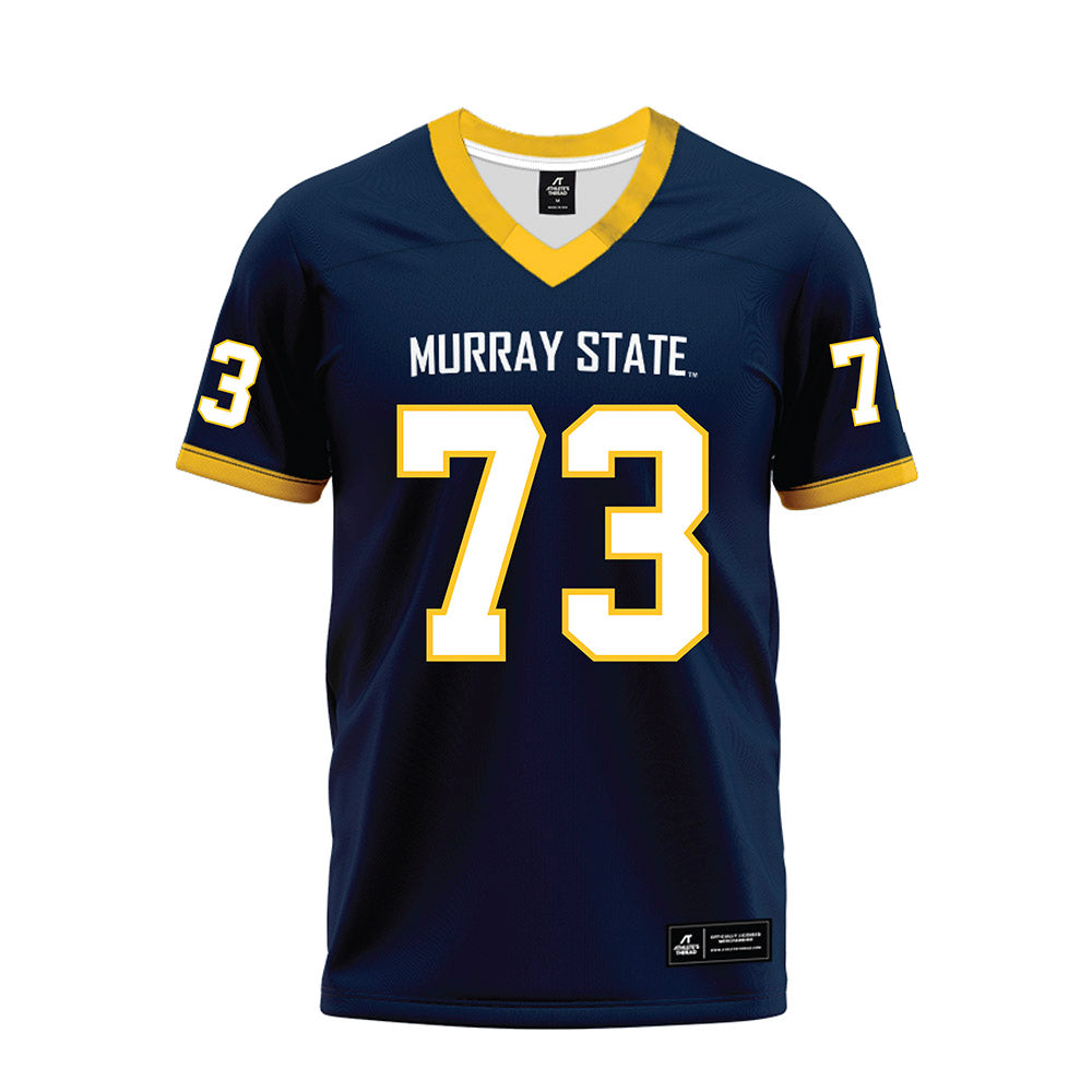 Murray State - NCAA Football : Jaheer Foucault - Navy Premium Football Jersey-0