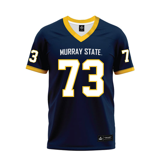 Murray State - NCAA Football : Jaheer Foucault - Navy Premium Football Jersey-0