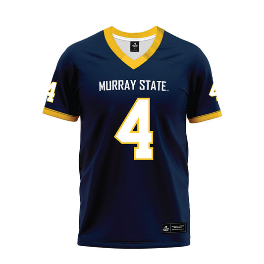 Murray State - NCAA Football : Jim Ogle - Navy Premium Football Jersey