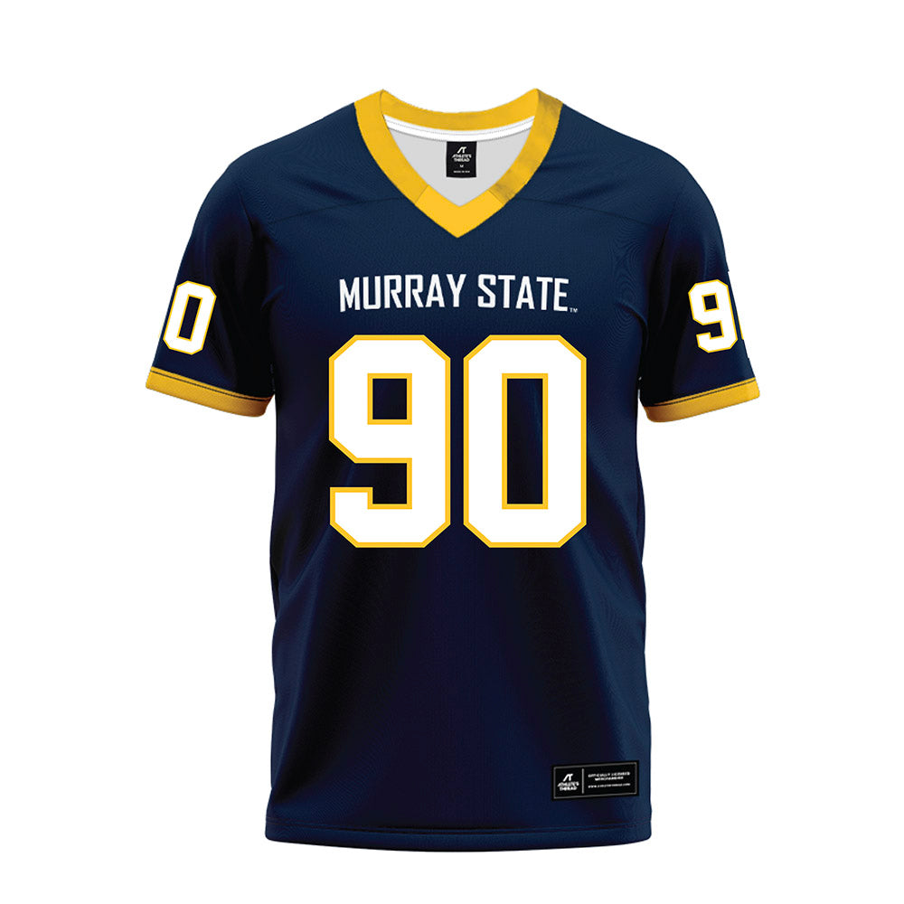 Murray State - NCAA Football : Cameron Daniels - Navy Premium Football Jersey-0