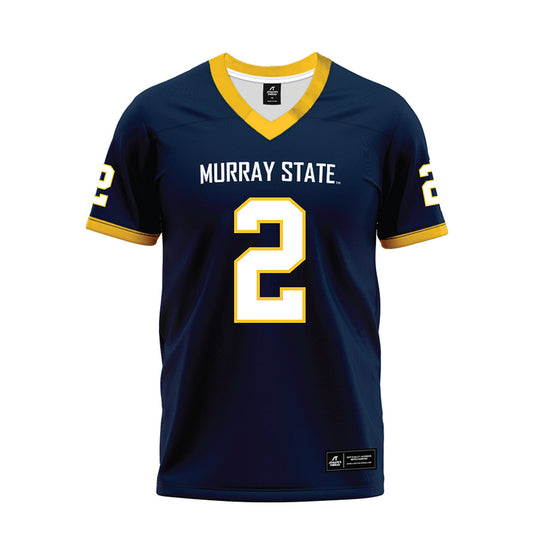 Murray State - NCAA Football : J'Kalon Carter - Navy Premium Football Jersey