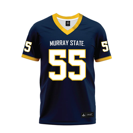 Murray State - NCAA Football : Kynjrick Boyd - Navy Premium Football Jersey-0