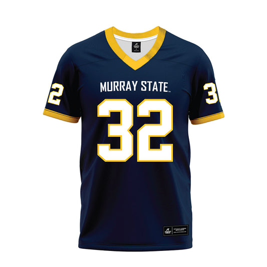 Murray State - NCAA Football : Blaize Thomas - Navy Premium Football Jersey-0