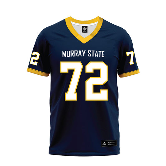 Murray State - NCAA Football : Carson Gilliland - Navy Premium Football Jersey-0