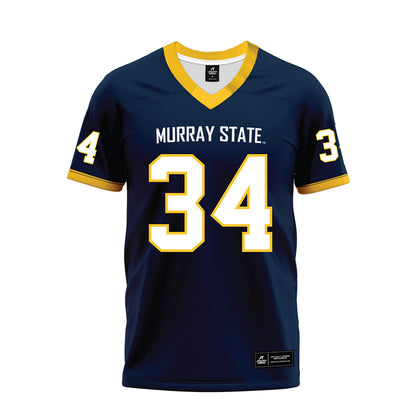Murray State - NCAA Football : Spencer Conn - Navy Premium Football Jersey-0
