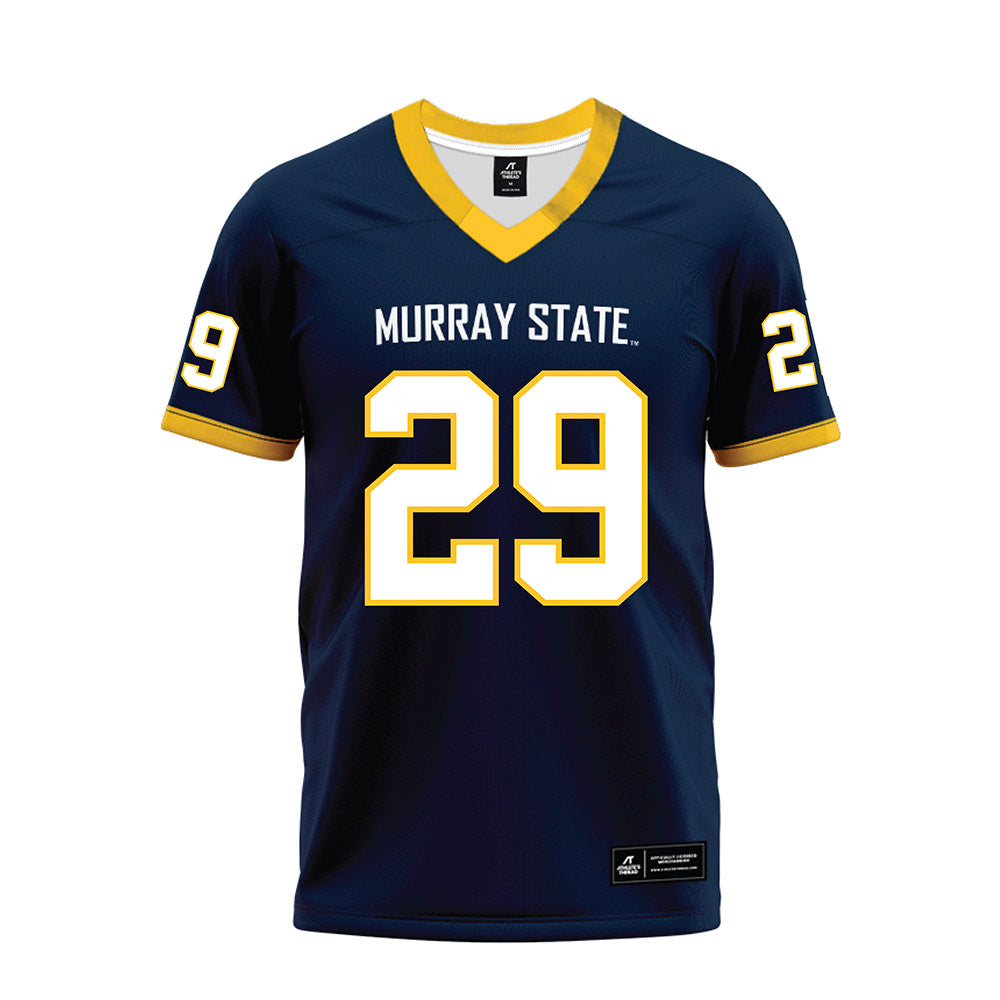 Murray State - NCAA Football : Rocco Devita - Navy Premium Football Jersey-0