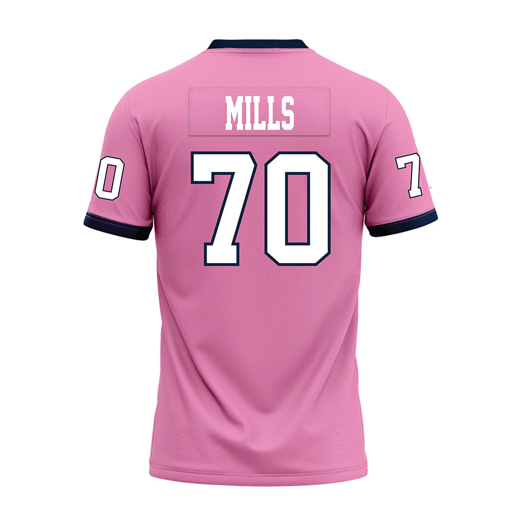 Murray State - NCAA Football : Brandon Mills - Pink Premium Football Jersey-1