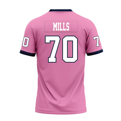 Murray State - NCAA Football : Brandon Mills - Pink Premium Football Jersey-1