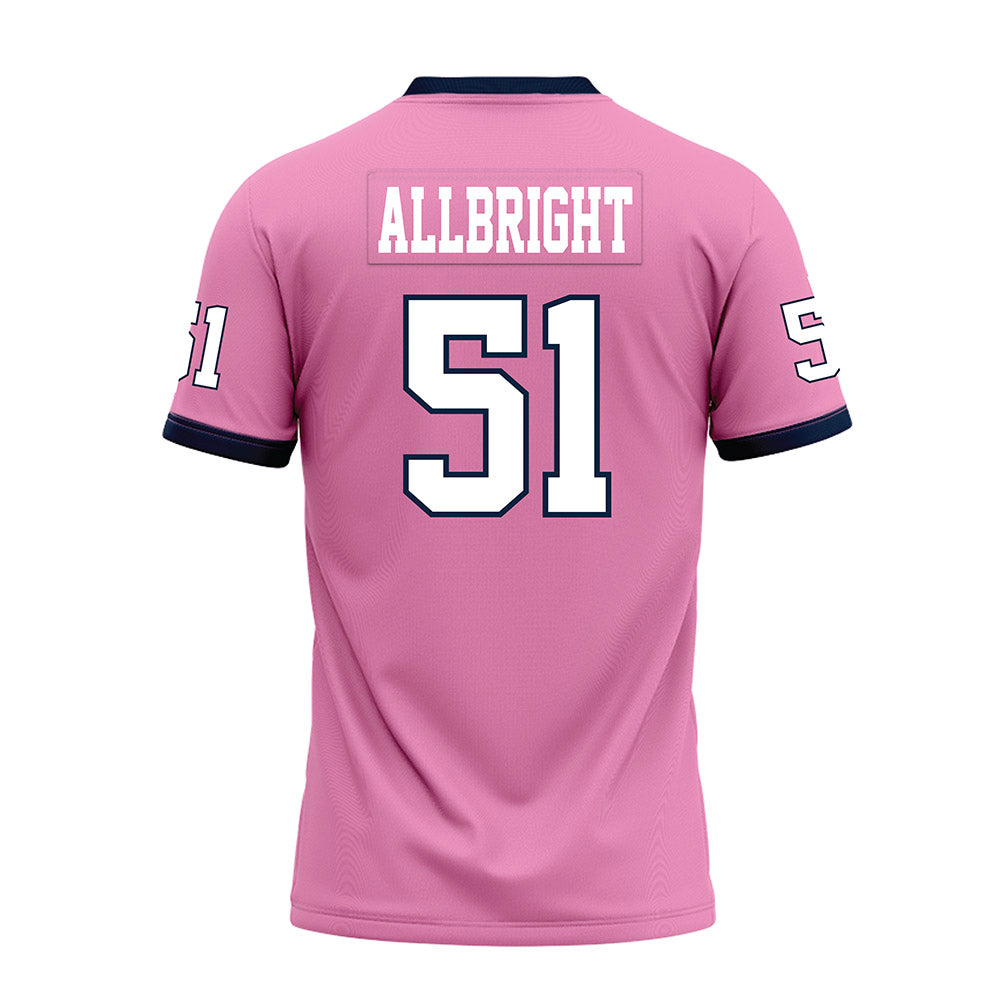 Murray State - NCAA Football : Caden Allbright - Pink Premium Football Jersey-1