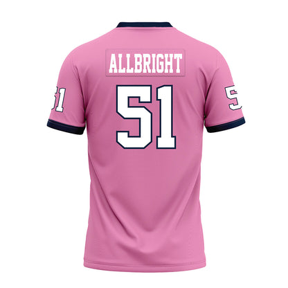 Murray State - NCAA Football : Caden Allbright - Pink Premium Football Jersey-1