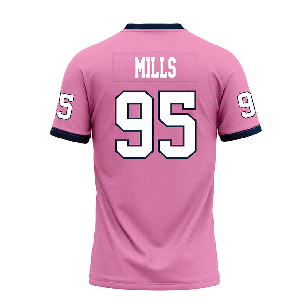 Murray State - NCAA Football : Brandon Mills - Pink Premium Football Jersey-1