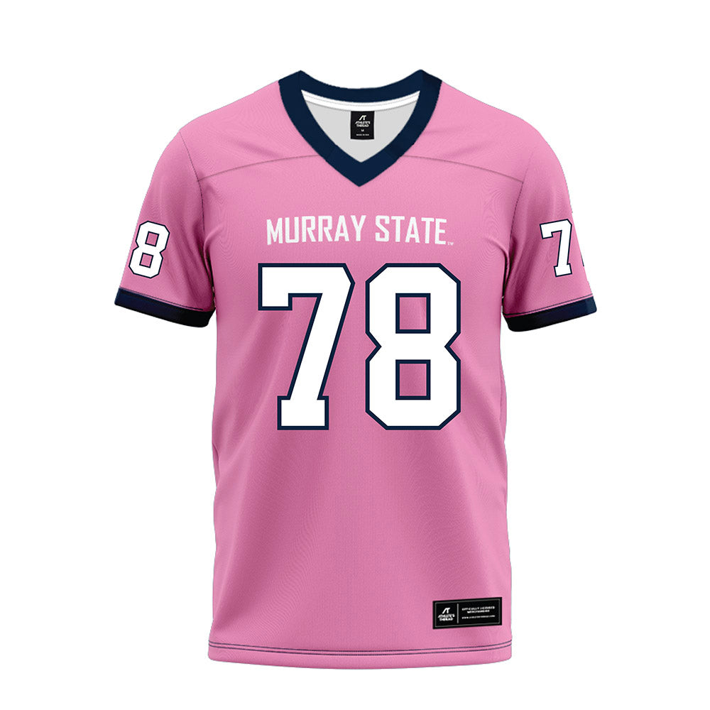 Murray State - NCAA Football : Terrell Davis - Pink Premium Football Jersey-0