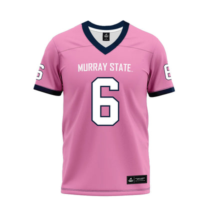 Murray State - NCAA Football : Dimitri Howard - Pink Premium Football Jersey-0