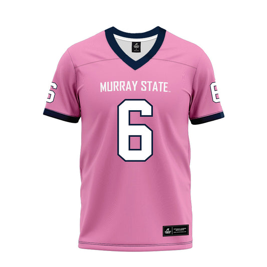 Murray State - NCAA Football : Dimitri Howard - Pink Premium Football Jersey-0