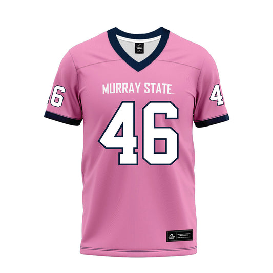 Murray State - NCAA Football : Cohen Campbell - Pink Premium Football Jersey-0
