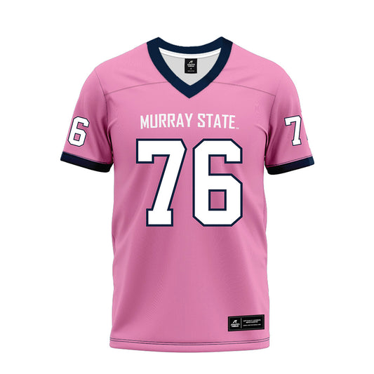 Murray State - NCAA Football : Daniel Cole - Pink Premium Football Jersey-0