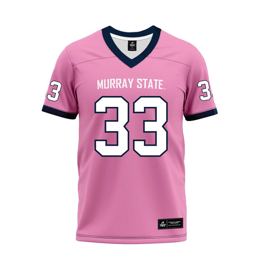 Murray State - NCAA Football : Daniel Aganbi - Pink Premium Football Jersey-0