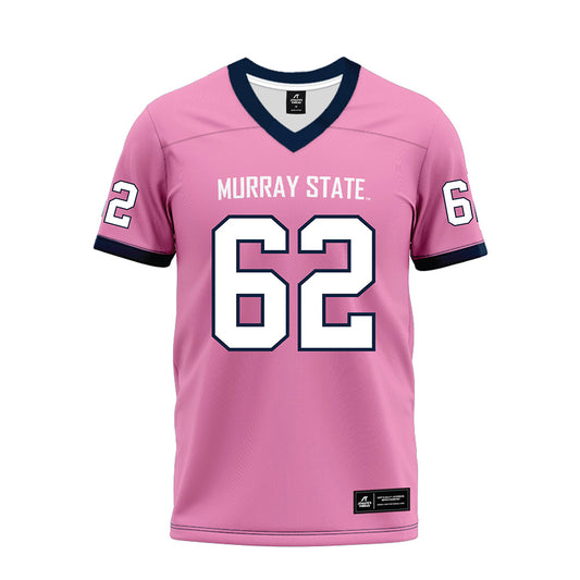 Murray State - NCAA Football : Jake Coffey - Pink Premium Football Jersey-0