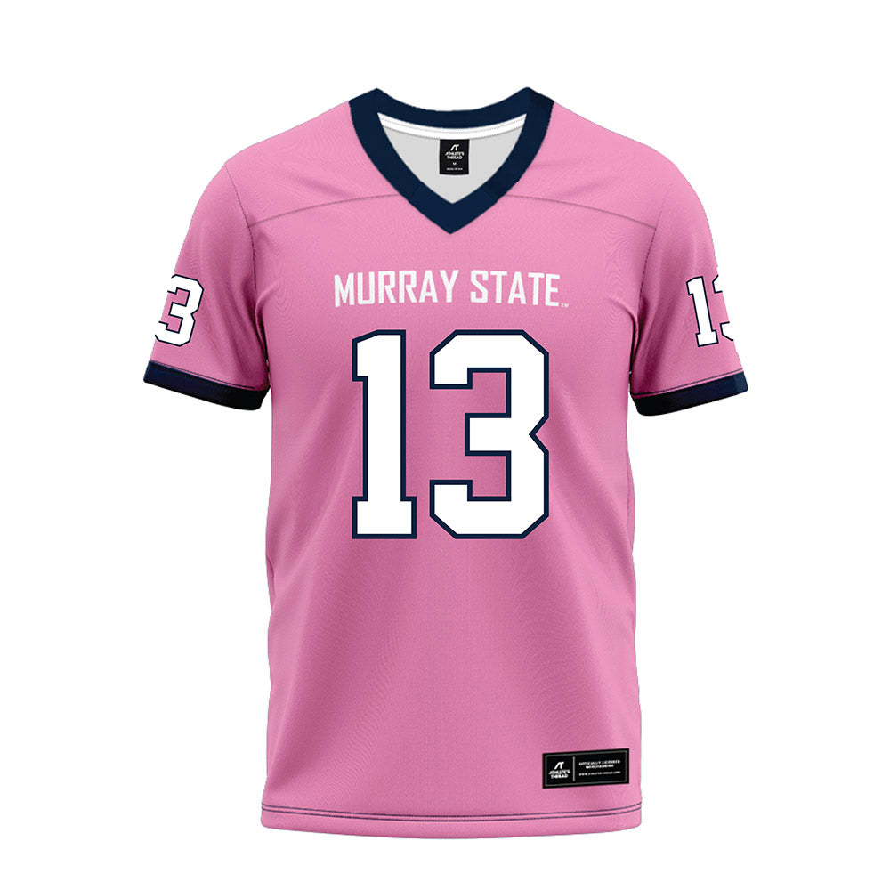 Murray State - NCAA Football : Trey Firestone - Pink Premium Football Jersey-0