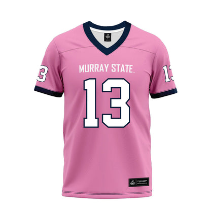 Murray State - NCAA Football : Trey Firestone - Pink Premium Football Jersey-0