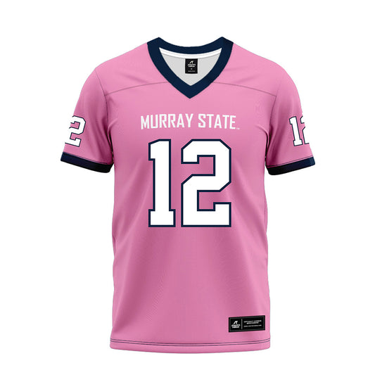 Murray State - NCAA Football : Steven Jones - Pink Premium Football Jersey-0