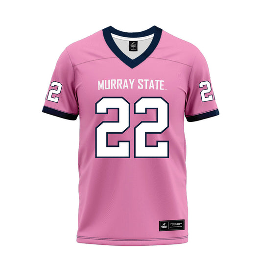 Murray State - NCAA Football : Kevin Emmanuel - Pink Premium Football Jersey