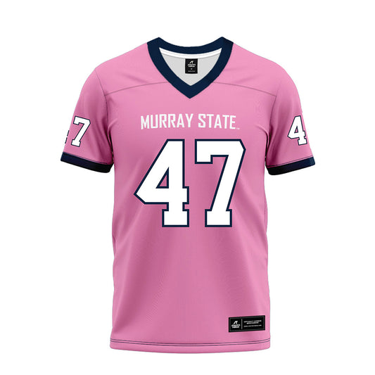 Murray State - NCAA Football : Everett Currie - Pink Premium Football Jersey-0