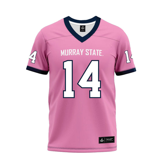 Murray State - NCAA Football : Jordan Sonnabend - Pink Premium Football Jersey-0