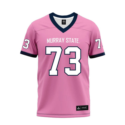 Murray State - NCAA Football : Jaheer Foucault - Pink Premium Football Jersey-0