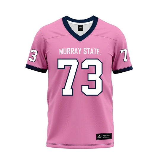 Murray State - NCAA Football : Jaheer Foucault - Pink Premium Football Jersey-0
