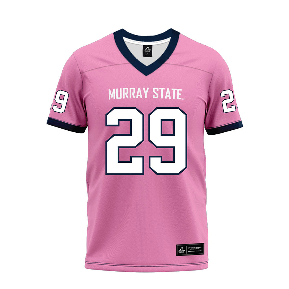 Murray State - NCAA Football : Jamarcus Davis - Pink Premium Football Jersey-0
