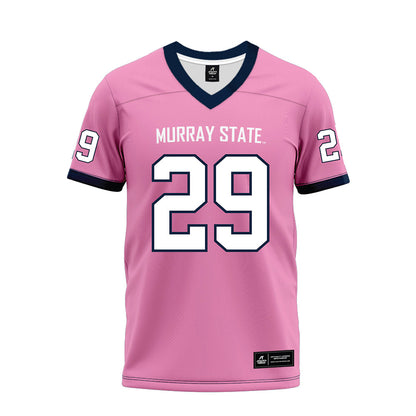 Murray State - NCAA Football : Jamarcus Davis - Pink Premium Football Jersey-0