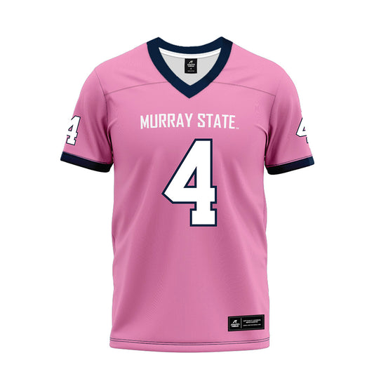 Murray State - NCAA Football : Jim Ogle - Pink Premium Football Jersey