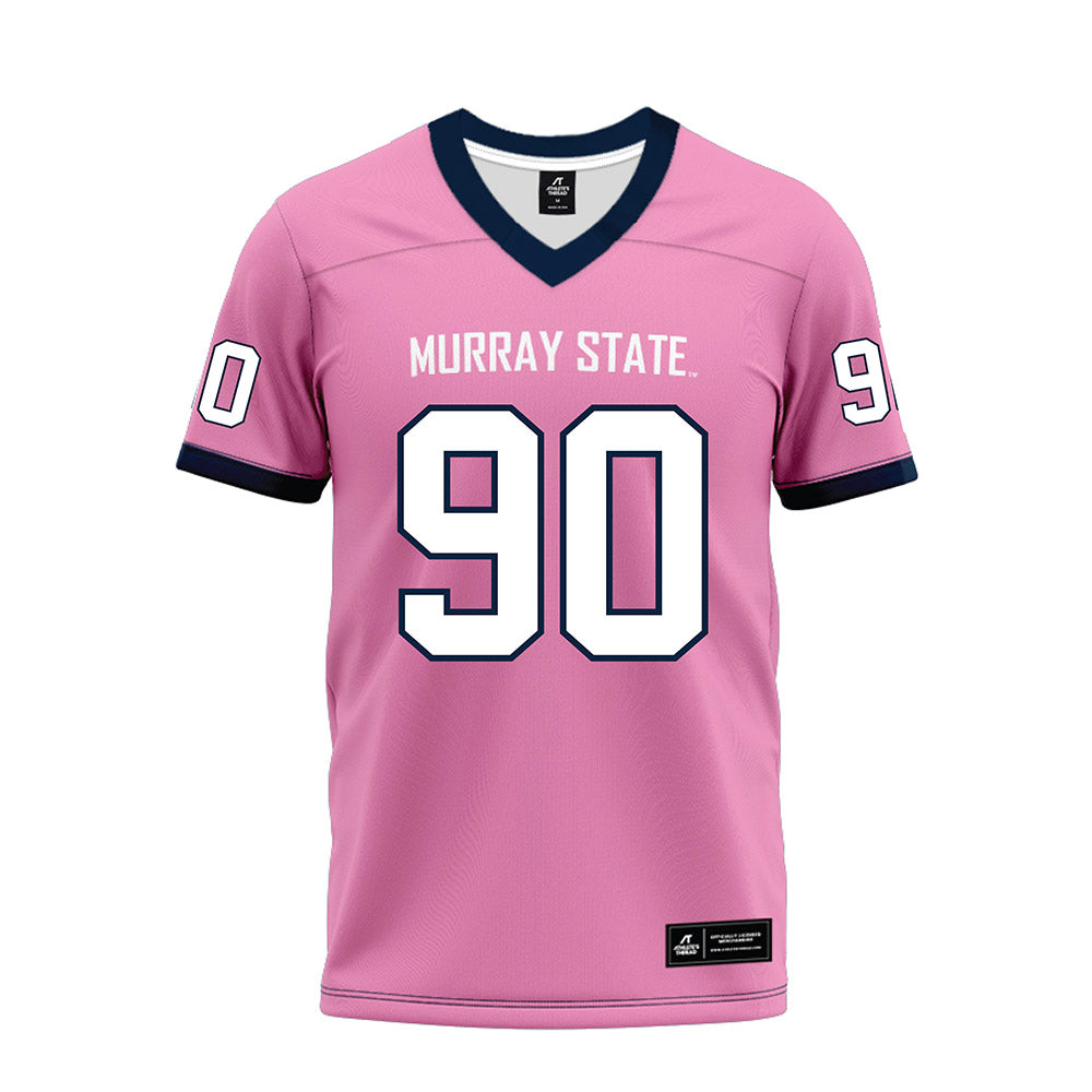 Murray State - NCAA Football : Cameron Daniels - Pink Premium Football Jersey-0