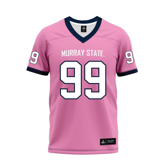 Murray State - NCAA Football : Demetrius Carman - Pink Premium Football Jersey-0