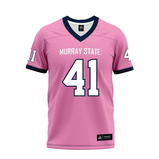 Murray State - NCAA Football : tyrece edwards - Pink Premium Football Jersey