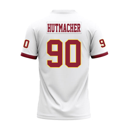 NSU - NCAA Football : Noah Hutmacher - White Premium Football Jersey