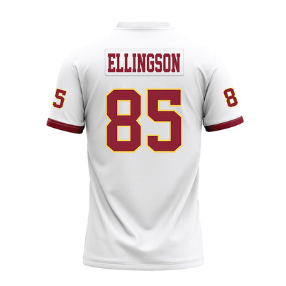 NSU - NCAA Football : Brock Ellingson - White Premium Football Jersey-1