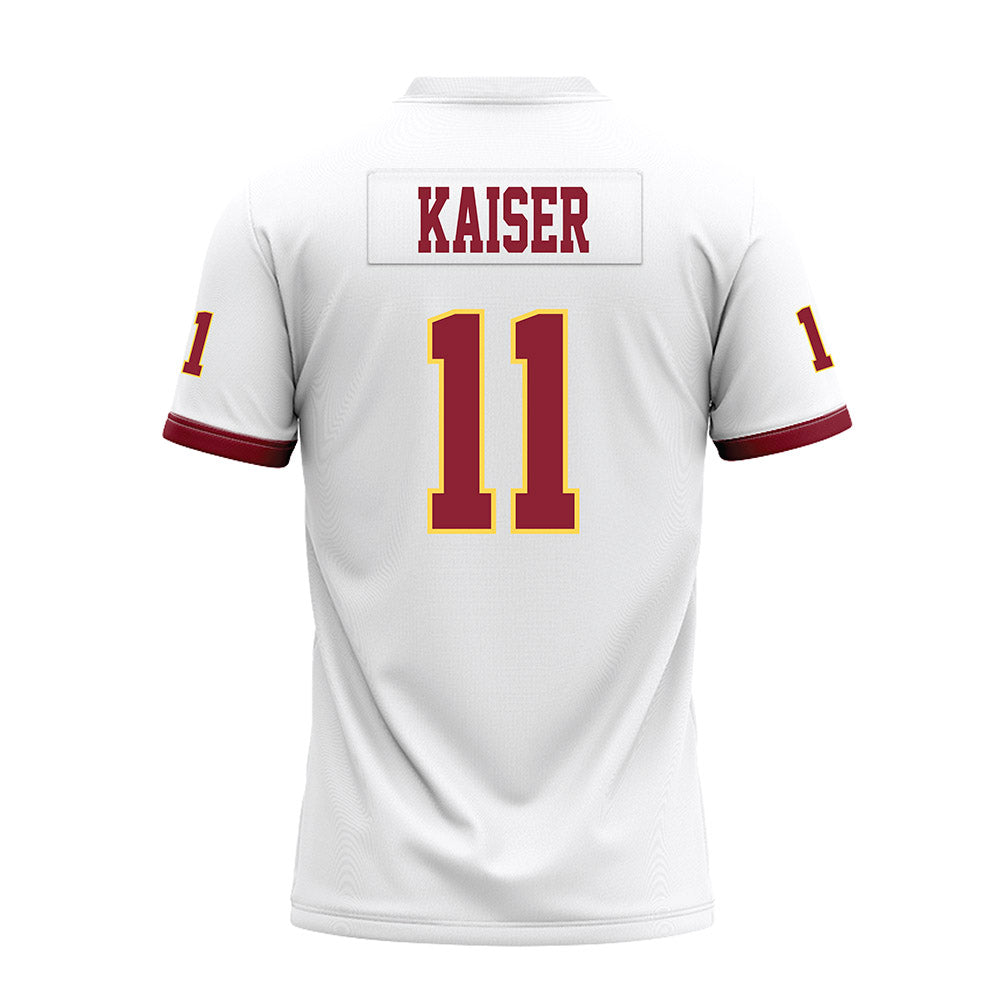 NSU - NCAA Football : Cade Kaiser - White Premium Football Jersey-1