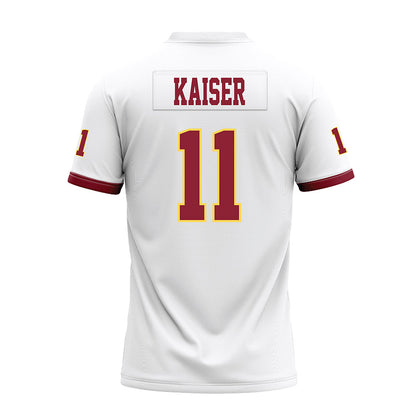 NSU - NCAA Football : Cade Kaiser - White Premium Football Jersey-1