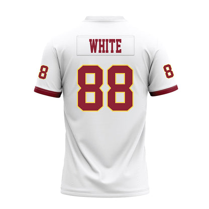NSU - NCAA Football : Cooper White - White Premium Football Jersey-1