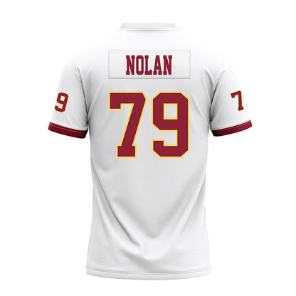 NSU - NCAA Football : Michael Nolan - White Premium Football Jersey-1