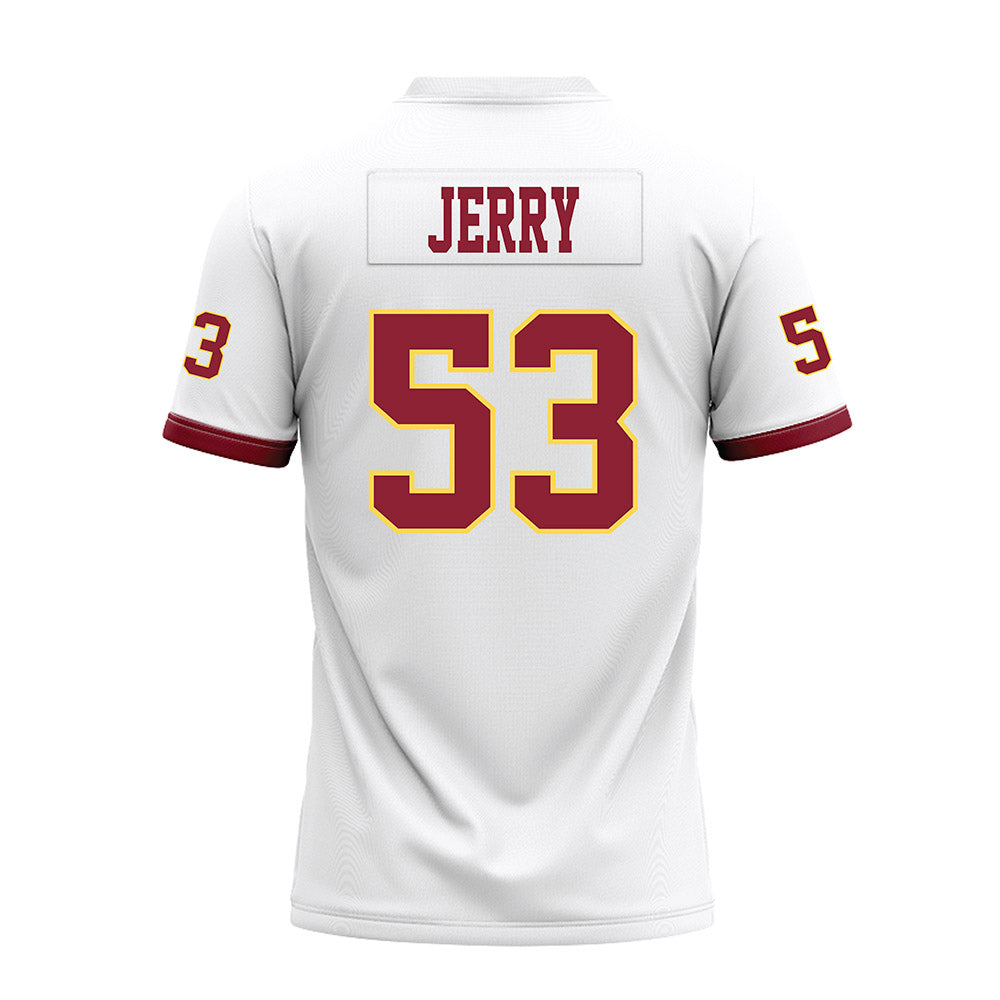 NSU - NCAA Football : Benson Jerry - White Premium Football Jersey-1