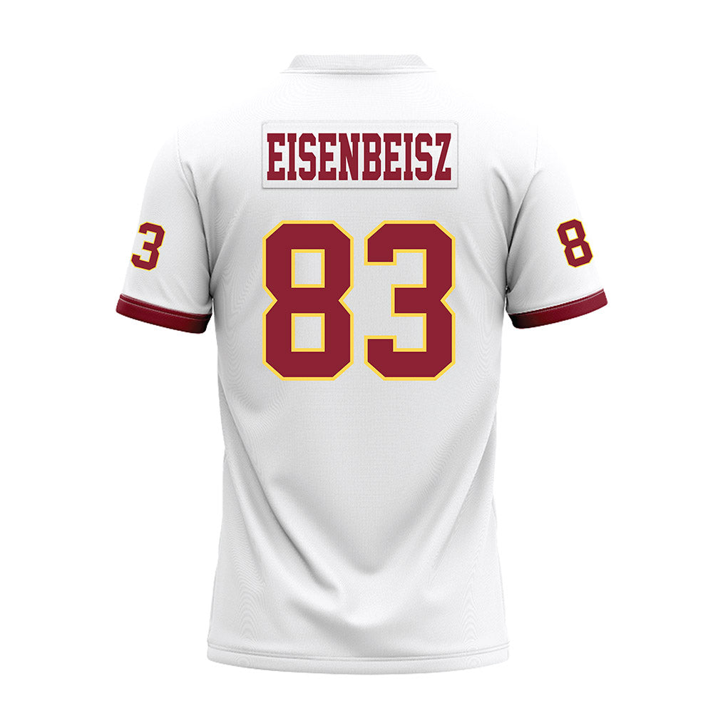 NSU - NCAA Football : Cooper Eisenbeisz - White Premium Football Jersey-1