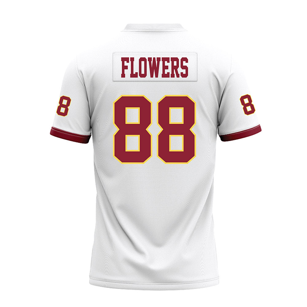 NSU - NCAA Football : Colby Flowers - White Premium Football Jersey-1
