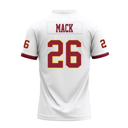 NSU - NCAA Football : Malachi Mack - White Premium Football Jersey-1
