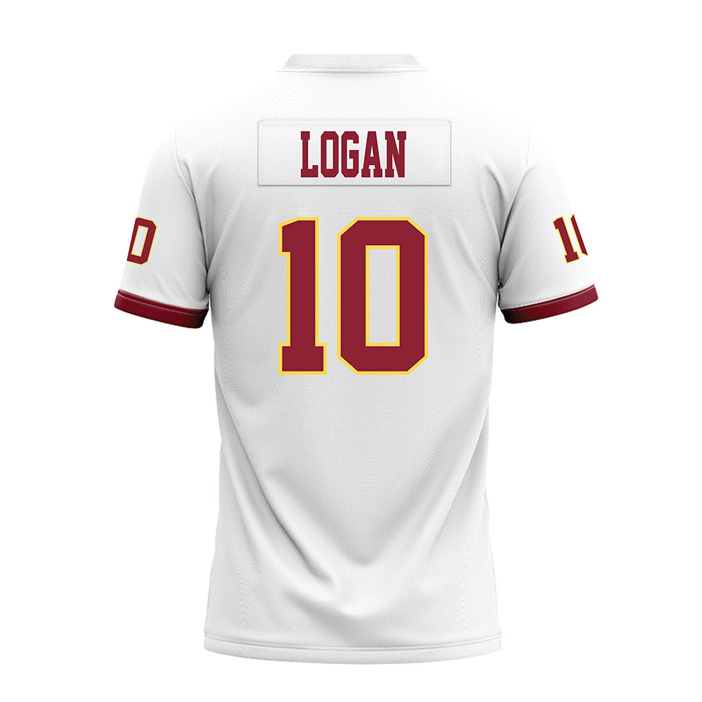 NSU - NCAA Football : Cooper Logan - White Premium Football Jersey-1