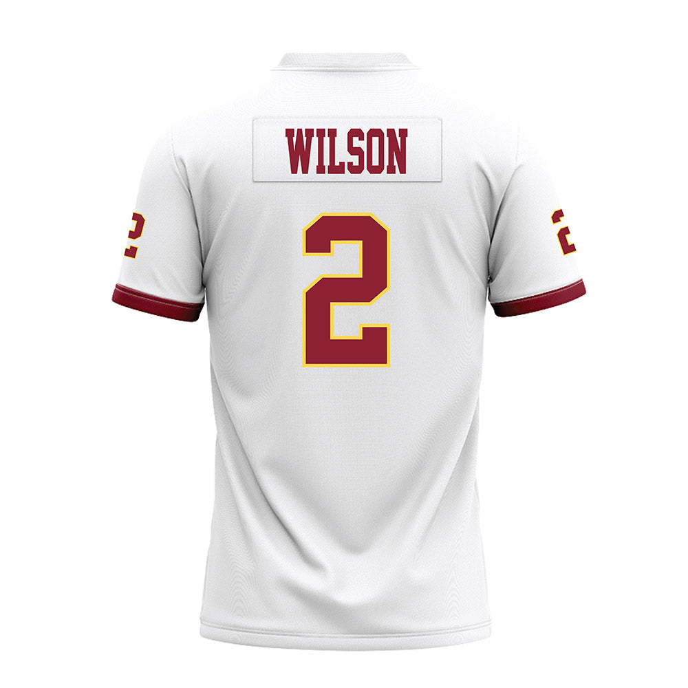 NSU - NCAA Football : Adrian Wilson - White Premium Football Jersey-1